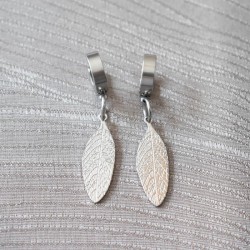 Boucles d'oreilles Feuille