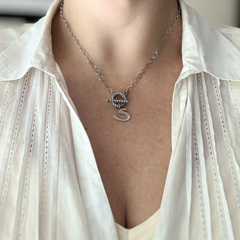 Collier Lettre personnalisée