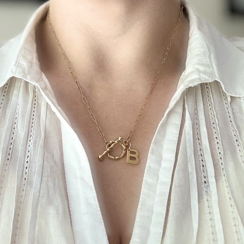 Collier Lettre personnalisée