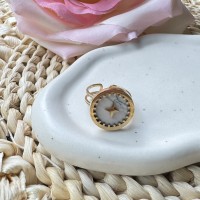 Bague Ronde avec Etoile