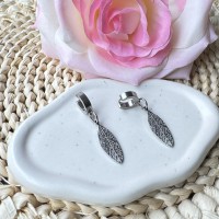 Boucles d'oreilles Feuille