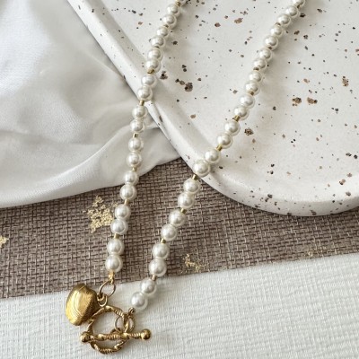 Collier Perles Coquillage