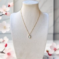 Collier Cristal Blanc