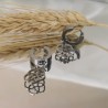 Boucles d'oreilles Rosace