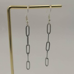 Boucles d'oreilles pendantes Trombone