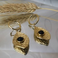 Boucles d'oreilles Feuilles