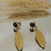 Boucles d'oreilles Feuilles Pendantes